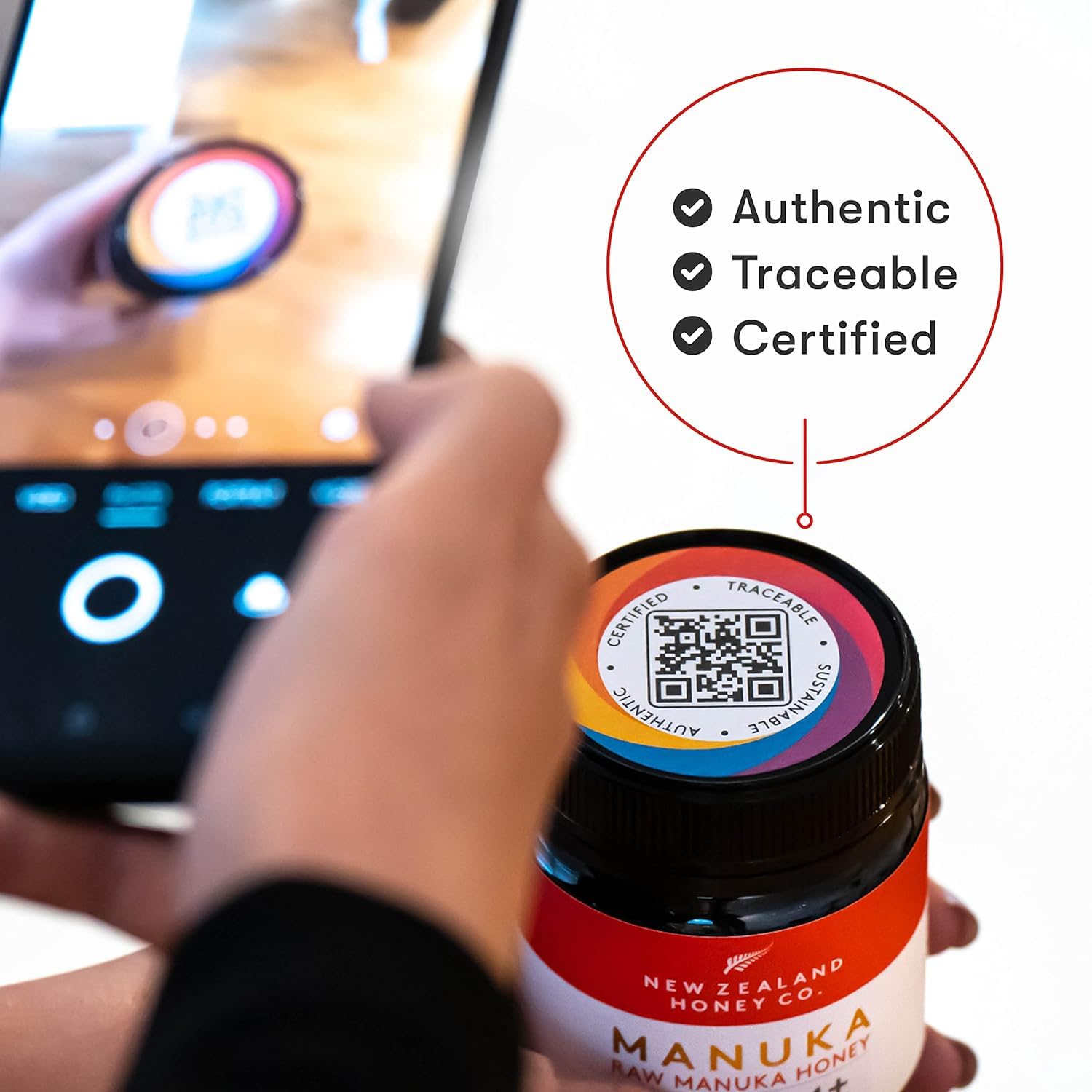 New Zealand Honey Co. Raw Manuka Honey UMF 15+ | MGO 514+, UMF Certified / 8.8oz New Zealand Honey Co. Raw Manuka Honey UMF 15+ | MGO 514+, UMF Certified / 8.8oz - Image 3