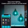 Philips Hue White and Color Ambiance A19 Medium Lumen Smart Bulb, 1100 Lumens, 1 Bulb