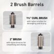 Beautimeter 3-in-1 Hot Air Styler: Rotating Blow Dryer Brush with 2-Inch and 1.5-Inch Brushes Beautimeter 3-in-1 Hot Air Styler: Rotating Blow Dryer Brush with 2-Inch and 1.5-Inch Brushes