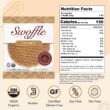 Gluten Free Organic Stroopwafels by Swoffle, Caramel Filled & French Vanilla, (12) Individually Wrapped Waffles, (6) of Each Flavor, 1.16oz Wafers
