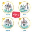 Tiny Love 4-in-1 Here I Grow Mobile Activity Center, Baby Walkers and Activity Center, Baby Activity Center, Magical Tales