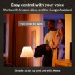 Philips Hue A19 LED Smart Light Bulb - White and Color Ambiance - 60W Indoor Light Bulb, 3 Pack