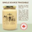 Oneroot Canadian Flower Honey - 1kg / 2.2lbs, Honey Wildflower Unfiltered, Unheated & Creamed Oneroot Canadian Flower Honey - 1kg / 2.2lbs, Honey Wildflower Unfiltered, Unheated & Creamed