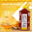 Dependable Food Raw Honey - 5 Lb. - Squeeze Bottle - 100% Pure, Raw, All Natural, Wildflower Honey - Hive to Bottle - 80 oz Dependable Food Raw Honey - 5 Lb. - Squeeze Bottle - 100% Pure, Raw, All Natural, Wildflower Honey - Hive to Bottle - 80 oz