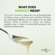 Oneroot Canadian Flower Honey - 1kg / 2.2lbs, Honey Wildflower Unfiltered, Unheated & Creamed Oneroot Canadian Flower Honey - 1kg / 2.2lbs, Honey Wildflower Unfiltered, Unheated & Creamed