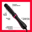 REVLON One-Step Root Booster Round Blow Dryer Brush and Hair Styler, Boost Roots, 1 ½ inch Barrel (Black) REVLON One-Step Root Booster Round Blow Dryer Brush and Hair Styler, Boost Roots, 1 ½ inch Barrel (Black)