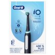 Oral-B iO Deep Clean Rechargeable Electric Powered Toothbrush, Black with iO Series 3 Limited, 2 Brush Heads and Travel Case Oral-B iO Deep Clean Rechargeable Electric Powered Toothbrush, Black with iO Series 3 Limited, 2 Brush Heads and Travel Case