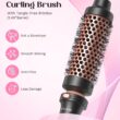 Wavytalk 5 in 1 Curling Iron,Curling Wand Set with Curling Brush and 4 Interchangeable Ceramic Curling Wand(0.5”-1.25”) Wavytalk 5 in 1 Curling Iron,Curling Wand Set with Curling Brush and 4 Interchangeable Ceramic Curling Wand(0.5”-1.25”)
