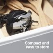 Hamilton Beach Walk 'n Cut Electric Can Opener for Kitchen, Automatic and Hand-Free, Cordless & Rechargeable, Black