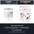WypAll GeneralClean X60 Multi-Task Cleaning Cloths, Jumbo Roll (34955), Strong and Absorbent Towels