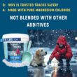 Ice Melt, Pet Safe Ice Melt, 15 LBS Premium Snow Melter, Pure Magnesium Chloride, Safer for Pets, Concrete, Effective to -35 F, 15 lb