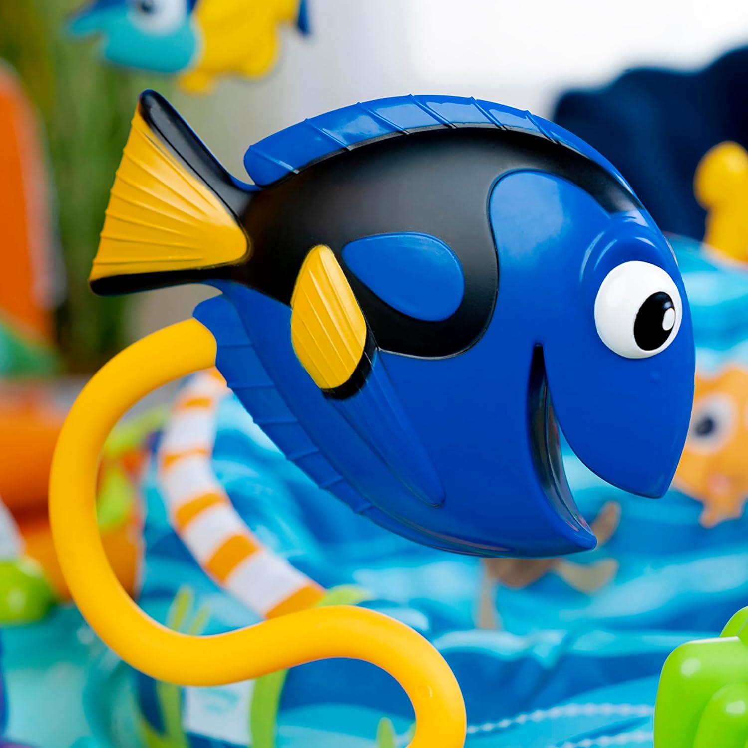 Bright Starts Disney Baby Finding Nemo Sea of Activities Baby Activity Center Jumper with Interactive Toys, Lights, Songs & Sounds, 6-12 Months (Blue) Bright Starts Disney Baby Finding Nemo Sea of Activities Baby Activity Center Jumper with Interactive Toys, Lights, Songs & Sounds, 6-12 Months (Blue) - Image 11