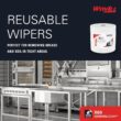 WypAll GeneralClean X60 Multi-Task Cleaning Cloths, Jumbo Roll (34955), Strong and Absorbent Towels