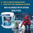 Ice Melt, Pet Safe Ice Melt 25 LBS Premium Snow Melter, Pure Magnesium Chloride, Safer for Pets, Concrete, Effective to -35 F, 25 lb