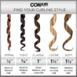 CONAIR INFINITIPRO Rose Gold Titanium 1-Inch Curling Iron, 1-inch barrel produces classic curls