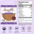 Gluten Free Organic Stroopwafels by Swoffle, Caramel Filled & French Vanilla, (12) Individually Wrapped Waffles, (6) of Each Flavor, 1.16oz Wafers
