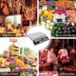 YIFOR Digital Commercial Price Scale 88lb/40kg Price Computing Scale, Food Produce Counting Weight Scale