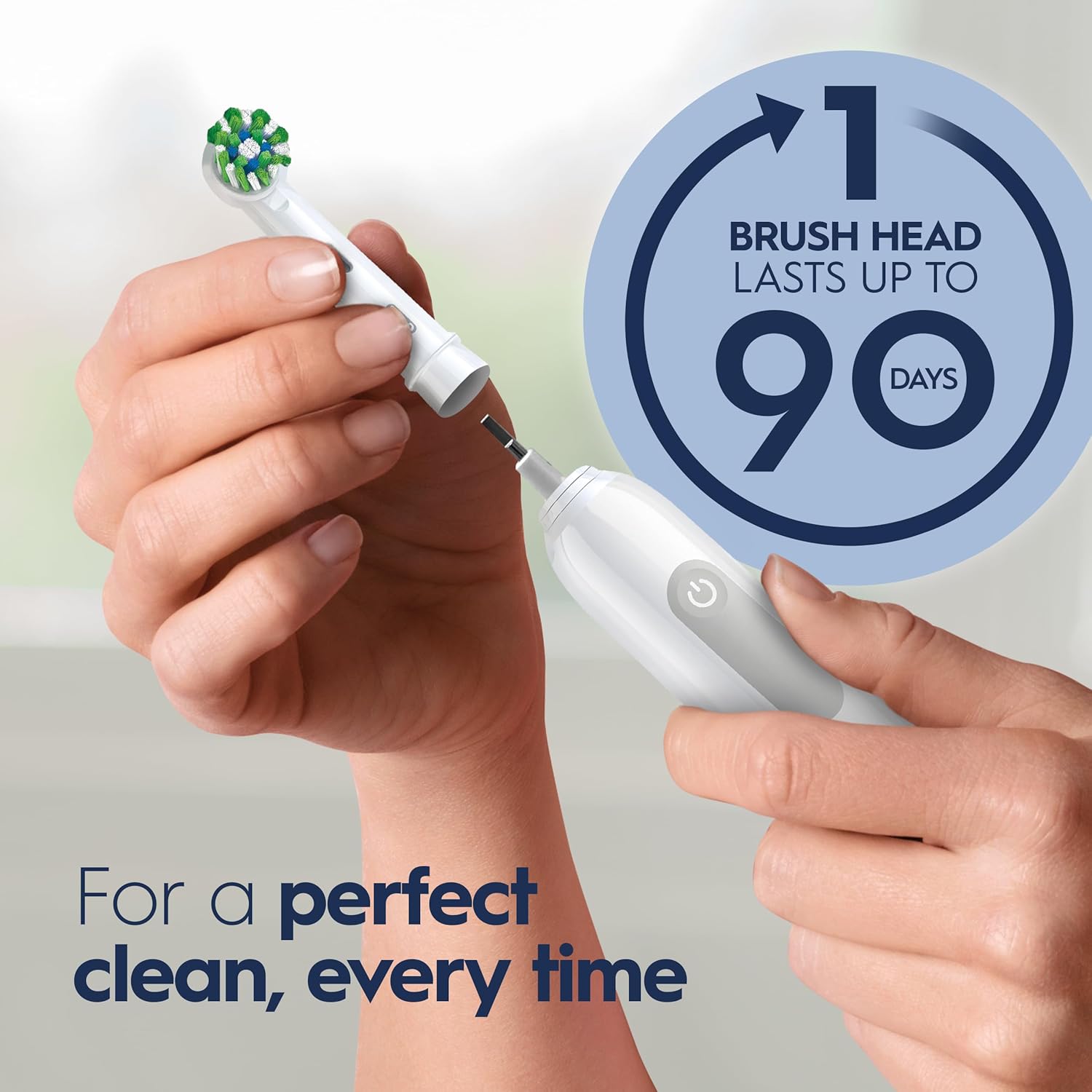 Oral-B Pro 1000 Rechargeable Electric Toothbrush, White Oral-B Pro 1000 Rechargeable Electric Toothbrush, White - Image 5