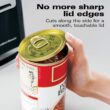 Hamilton Beach Smooth Touch Electric Automatic Can Opener with Easy Push Down Lever, Extra Tall, Black and Chrome (76606AG)