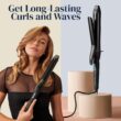 Bio Ionic Long Barrel Styler, Curling Iron with Moisture Heat Technology & NanoIonic MX, Hair Curler with 2" Extended Barrel
