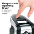 Hamilton Beach Smooth Touch Electric Automatic Can Opener with Easy Push Down Lever, Extra Tall, Black and Chrome (76606AG)