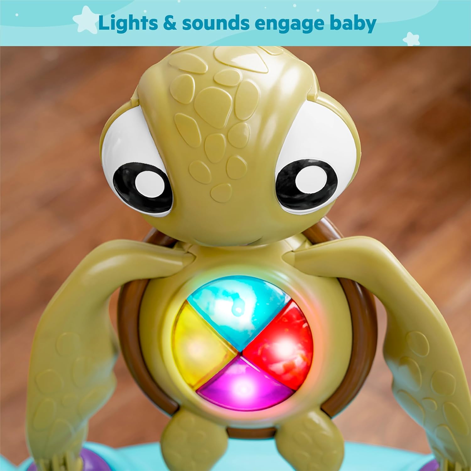 Bright Starts Disney Baby Finding Nemo Sea of Activities Baby Activity Center Jumper with Interactive Toys, Lights, Songs & Sounds, 6-12 Months (Blue) Bright Starts Disney Baby Finding Nemo Sea of Activities Baby Activity Center Jumper with Interactive Toys, Lights, Songs & Sounds, 6-12 Months (Blue) - Image 8