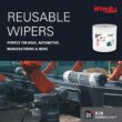 WypAll PowerClean X70 Medium Duty Cloths, Jumbo Roll (41600), Long Lasting Towels, White (870 Sheets/Roll, 1 Roll/Case, 870 Sheets/Case)