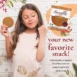 Gluten Free Organic Stroopwafels by Swoffle, Caramel Filled & French Vanilla, (12) Individually Wrapped Waffles, (6) of Each Flavor, 1.16oz Wafers