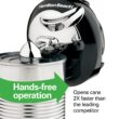 Hamilton Beach Walk 'n Cut Electric Can Opener for Kitchen, Automatic and Hand-Free, Cordless & Rechargeable, Black