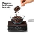 OXO BREW 6 Lb. Precision Coffee Scale with Timer, Black