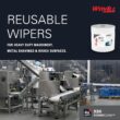 WypAll PowerClean X80 Heavy Duty Cloths, Jumbo Roll (41025), Extended Use Towels, White (475 Sheets/Roll, 1 Roll/Case, 475 Sheets/Case)