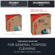 Wypall General Clean X60 Multi-Task Cleaning Cloths (34790), Pop-Up Box, White, 10 Boxes/Case, 126 Sheets/Box, 1,260 Sheets/Case