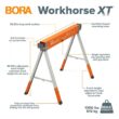 BORA PM-3360 Workhorse XT PM-3360 [3.2 in. W x 32 in. H, Sawhorse