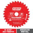 DIABLO Steel Demon 5-3/8 in. x 30-Tooth Metal Cutting Circular Saw Blade with Bushings