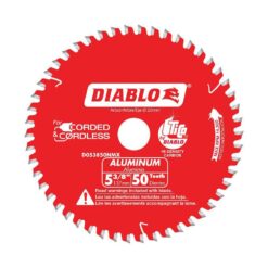 DIABLO 5-3/8in. x 50-Tooth Circular Saw Blade for Aluminum