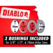 DIABLO 5-1/2in. x 50-Tooth Circular Saw Blade for Aluminum