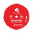 DIABLO 7-1/4in. x 70-Teeth Steel Demon Carbide-Tipped Saw Blade for Thin Metal