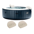 Intex 170 Jet 6-Person Inflatable Round Hot Tub (Cover Included)