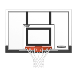 Lifetime Basketball 50 in Polycarbonate Backboard and Rim Combo