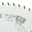 Milwaukee 7-1/4 in. Fine Finish Circular Saw Blade (3-Pack)