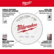 Milwaukee 12 in. x 100-Tooth Ultra Fine Finish Circular Saw Blade Milwaukee 12 in. x 100-Tooth Ultra Fine Finish Circular Saw Blade