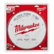 Milwaukee 12 in. x 100-Tooth Ultra Fine Finish Circular Saw Blade