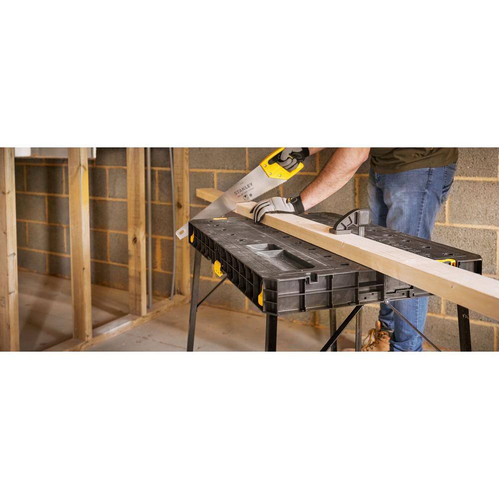 Stanley STST11552 33-1/2 in. x 23-1/2 in. Fold-Up Workbench Stanley STST11552 33-1/2 in. x 23-1/2 in. Fold-Up Workbench - Image 4