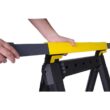 Stanley STST60626 32 in. H Plastic 2-Way Adjustable Folding Sawhorse (2 Pack) Stanley STST60626 32 in. H Plastic 2-Way Adjustable Folding Sawhorse (2 Pack)