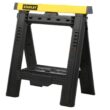 Stanley STST60626 32 in. H Plastic 2-Way Adjustable Folding Sawhorse (2 Pack) Stanley STST60626 32 in. H Plastic 2-Way Adjustable Folding Sawhorse (2 Pack)