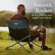 Coleman Cross Rocker Outdoor Rocking Chair, Ocean