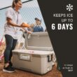 Coleman Classic Series 120-Quart Hard Cooler, Rock Grey
