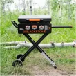 Blackstone On-the-Go 2-Burner 22” Propane Omnivore Griddle with Flexfold Legs
