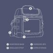 Coleman Pro 24-Can Soft Cooler, Neptune Coleman Pro 24-Can Soft Cooler, Neptune