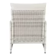 Better Homes & Gardens Paige Outdoor Wicker Stationary Lounge Chairs, Set of 2, White Better Homes & Gardens Paige Outdoor Wicker Stationary Lounge Chairs, Set of 2, White